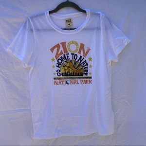 anthropologie graphic t shirt